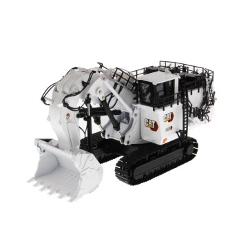 Diecast Masters 85653 - Caterpillar CAT 6060FS Hydraulic Front Shovel Mining Excavator White New 2024 Highline Series - Scale 1:87
