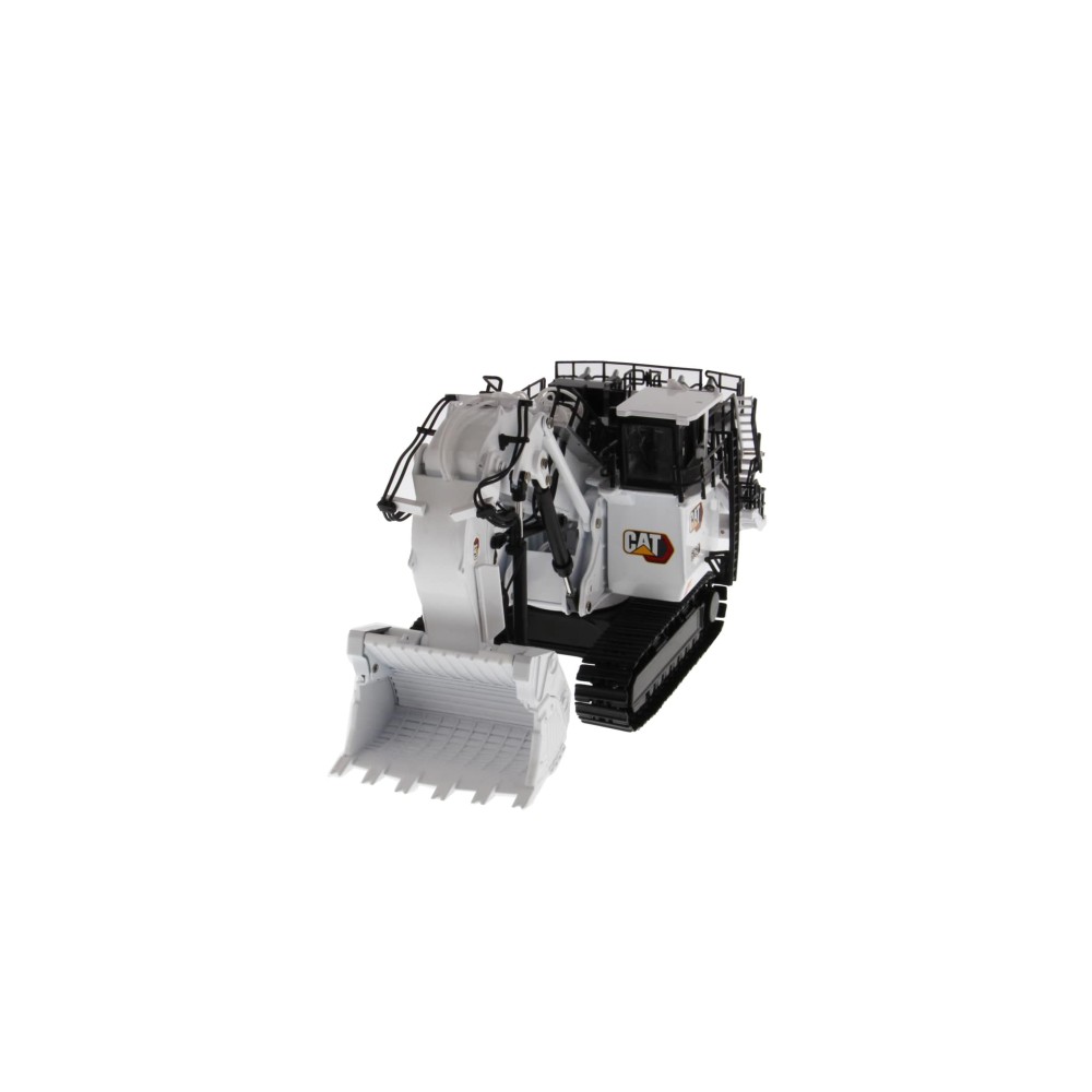 Diecast Masters 85653 - Caterpillar CAT 6060FS Hydraulic Front Shovel Mining Excavator White New 2024 Highline Series - Scale 1:87