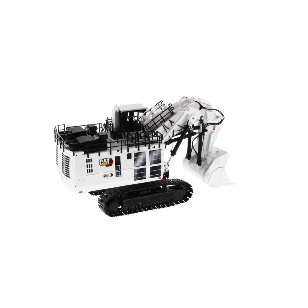 Diecast Masters 85653 - Caterpillar CAT 6060FS Hydraulic Front Shovel Mining Excavator White New 2024 Highline Series - Scale 1:87
