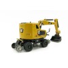 Diecast Masters 85656 - CAT Caterpillar M323F Railroad Wheeled Excavator CAT Color - Scale 1:87
