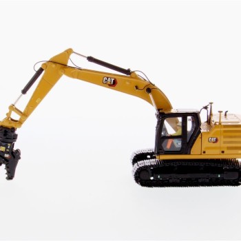 Diecast Masters 85657 - Caterpillar  Cat 323 Next Generation Mod HEX Hydraulic Excavator with 4 Attachments - Scale 1:50