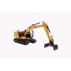 Diecast Masters 85657 - Caterpillar  Cat 323 Next Generation Mod HEX Hydraulic Excavator with 4 Attachments - Scale 1:50