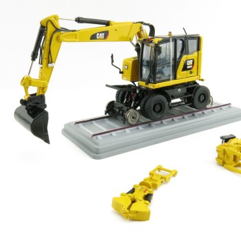 Diecast Masters 85661 - CAT M323F Railroad Wheel SY Excavator High Line Series - Scale 1:50
