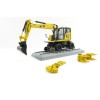 Diecast Masters 85661 - CAT M323F Railroad Wheel SY Excavator High Line Series - Scale 1:50