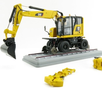 Diecast Masters 85661 - CAT M323F Railroad Wheel SY Excavator High Line Series - Scale 1:50