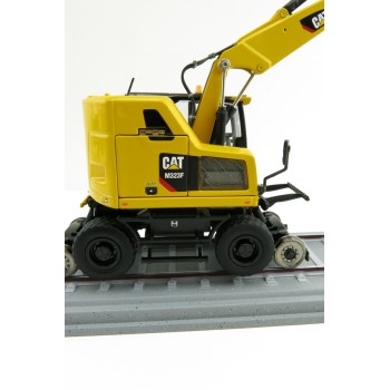 Diecast Masters 85661 - CAT M323F Railroad Wheel SY Excavator High Line Series - Scale 1:50