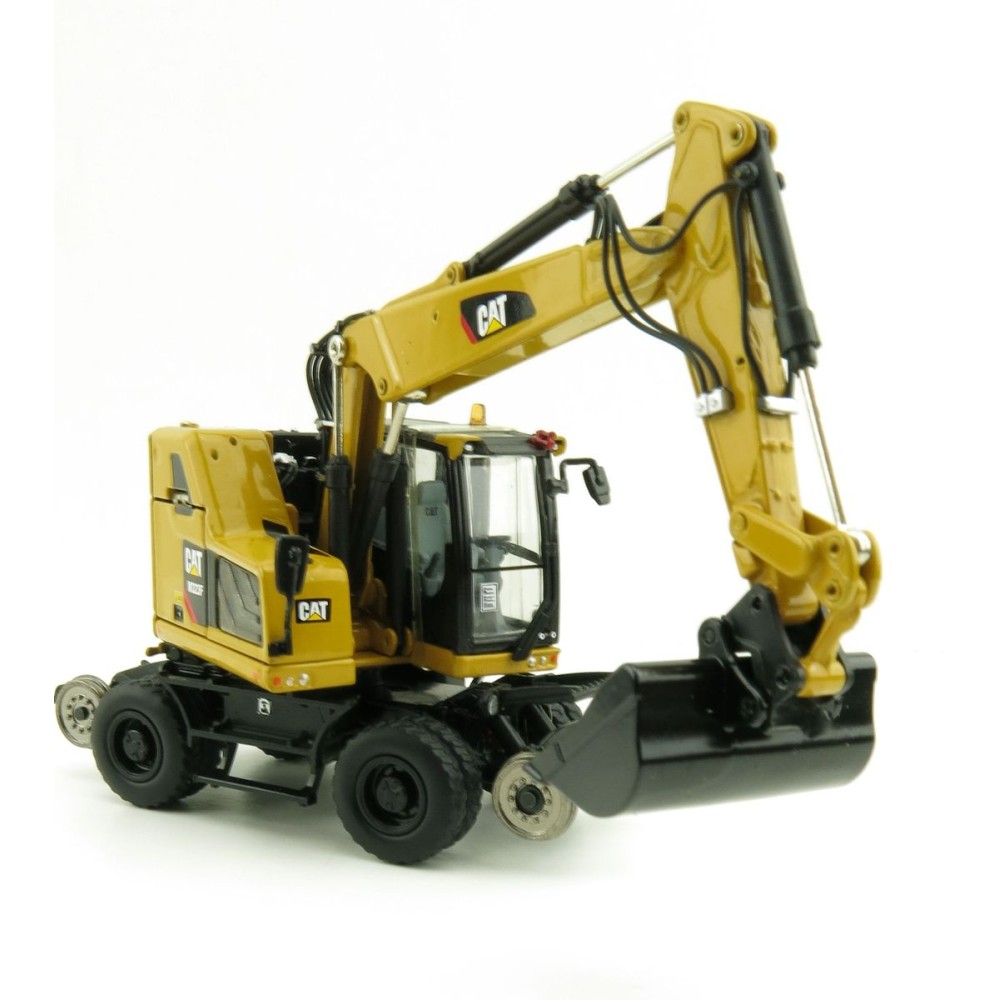 Diecast Masters 85662 - M323F Railroad Wheel SY Excavator CAT Colors - Scale 1:50
