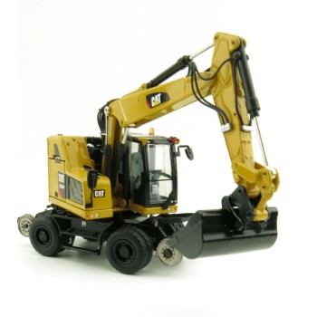 Diecast Masters 85662 - M323F Railroad Wheel SY Excavator CAT Colors - Scale 1:50
