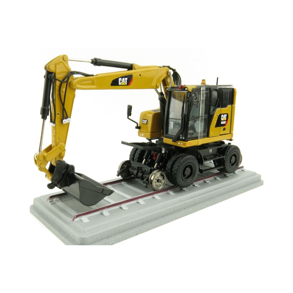 Diecast Masters 85662 - M323F Railroad Wheel SY Excavator CAT Colors - Scale 1:50
