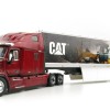 Diecast Masters 85665 - Peterbilt 579 Ultraloft Cab Truck with CAT Mural Trailer - Scale 1:50 