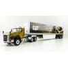 Diecast Masters 85666 - Caterpillar CAT CT660 On-Highway Truck with CAT Mural Trailer - Scale 1:50