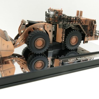 Diecast Masters 85672 - Caterpillar Cat 994K Mining Wheel Loader Copper Finish Special Elite Series New 2021 - Scale 1:125