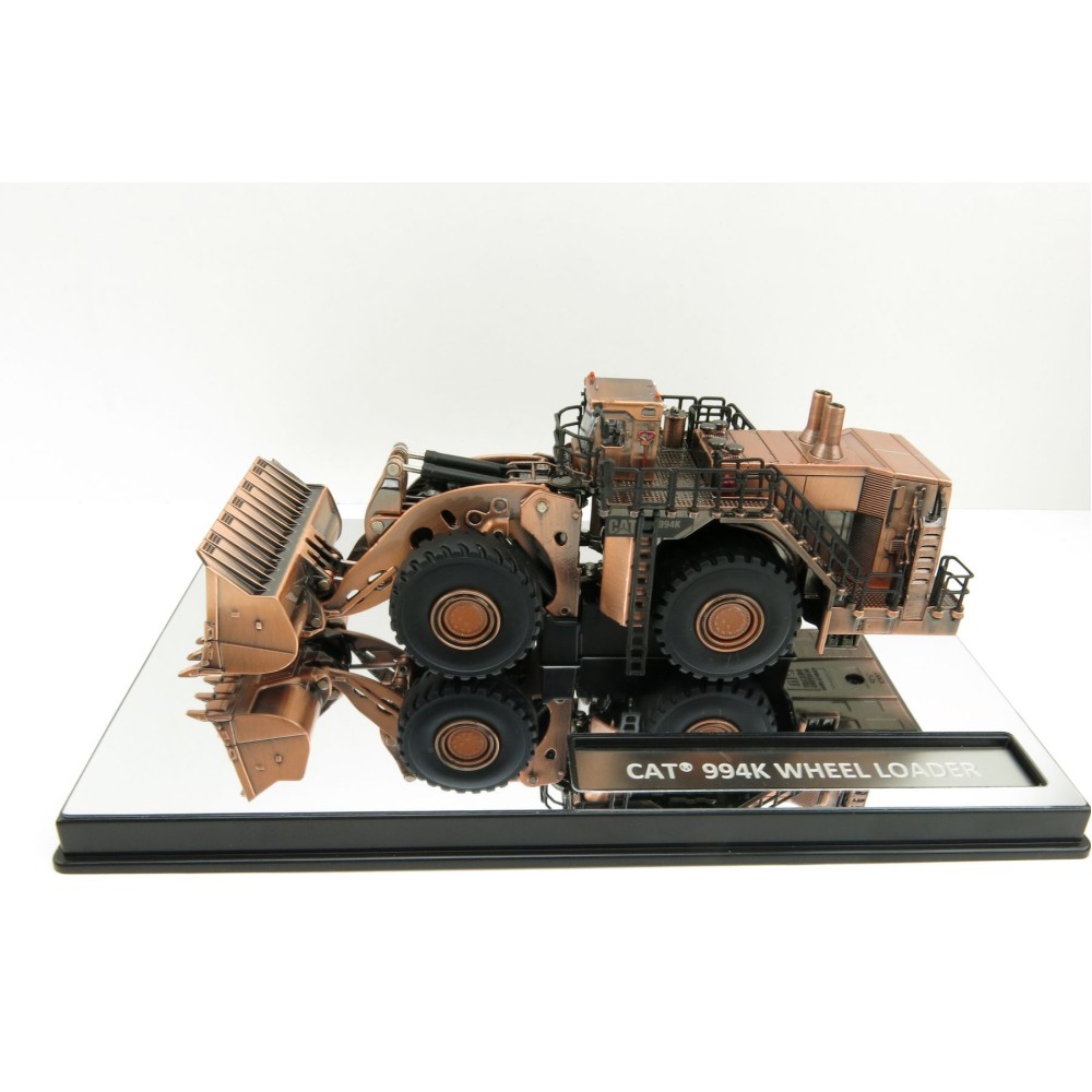 Diecast Masters 85672 - Caterpillar Cat 994K Mining Wheel Loader Copper Finish Special Elite Series New 2021 - Scale 1:125