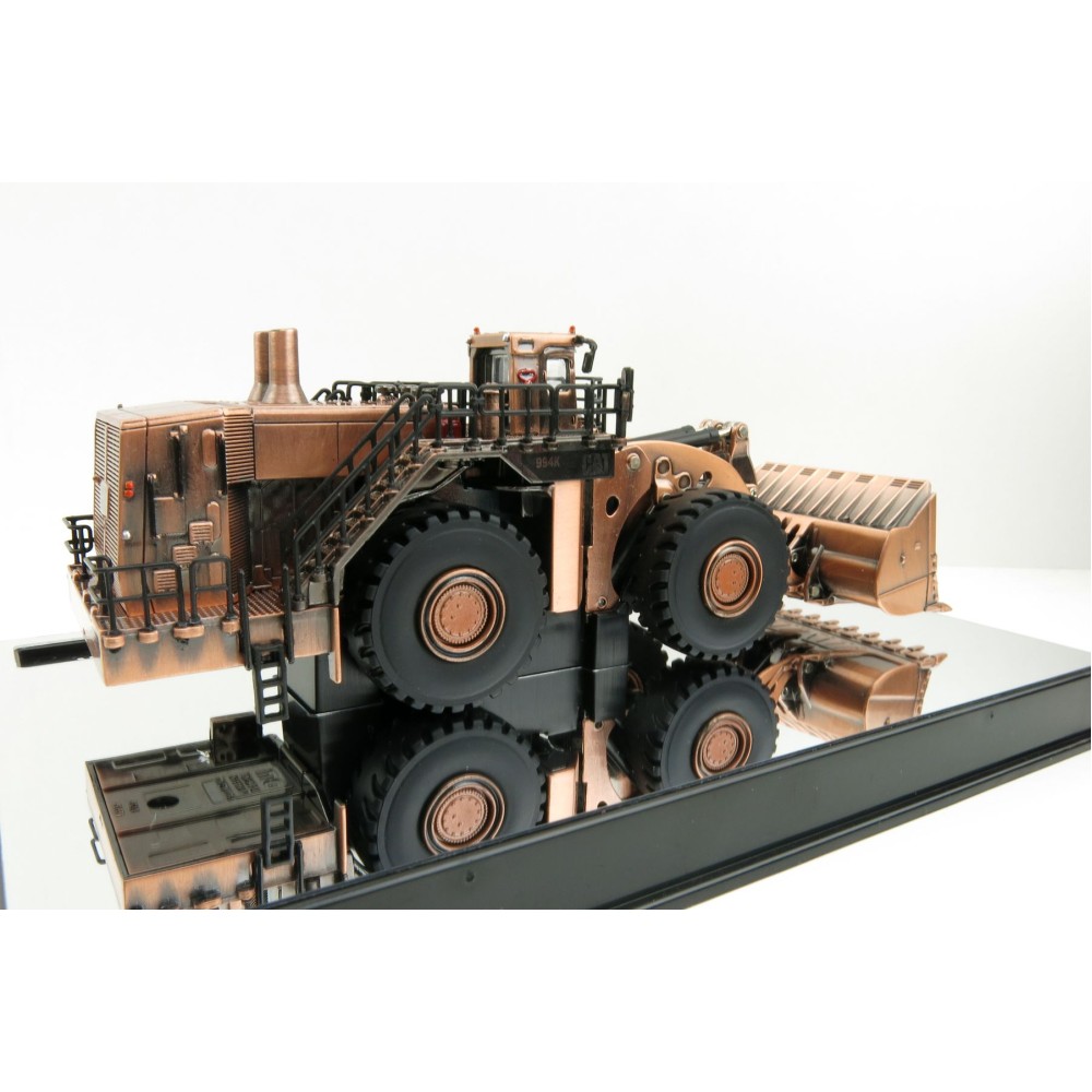 Diecast Masters 85672 - Caterpillar Cat 994K Mining Wheel Loader Copper Finish Special Elite Series New 2021 - Scale 1:125