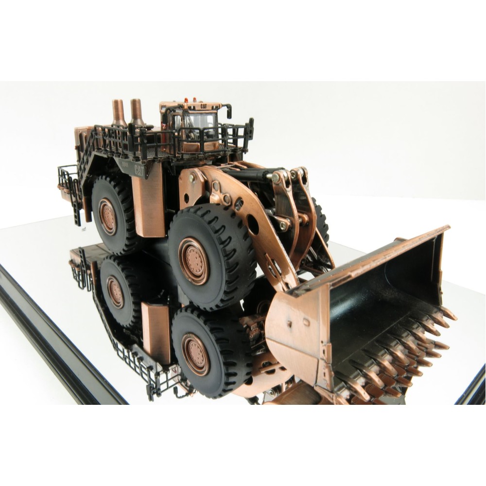 Diecast Masters 85672 - Caterpillar Cat 994K Mining Wheel Loader Copper Finish Special Elite Series New 2021 - Scale 1:125
