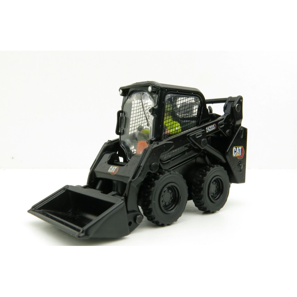 Diecast Masters 85676 BK - Caterpillar Cat 242 D3 Skid Steer Loader Black New 2022 - Scale 1:50