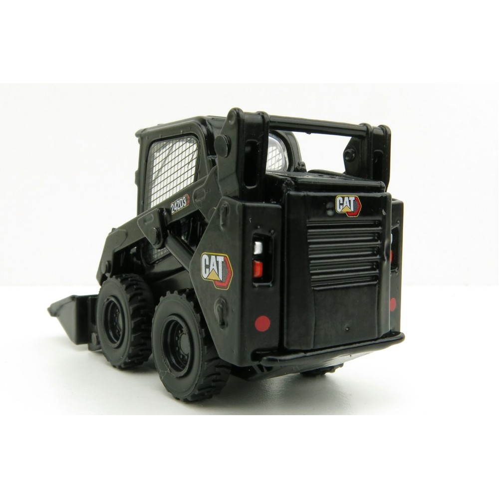 Diecast Masters 85676 BK - Caterpillar Cat 242 D3 Skid Steer Loader Black New 2022 - Scale 1:50