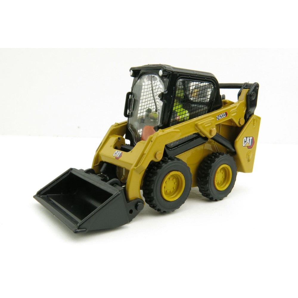 Diecast Masters 85676 - Caterpillar Cat 242 D3 Skid Steer Loader New 2022 - Scale 1:50
