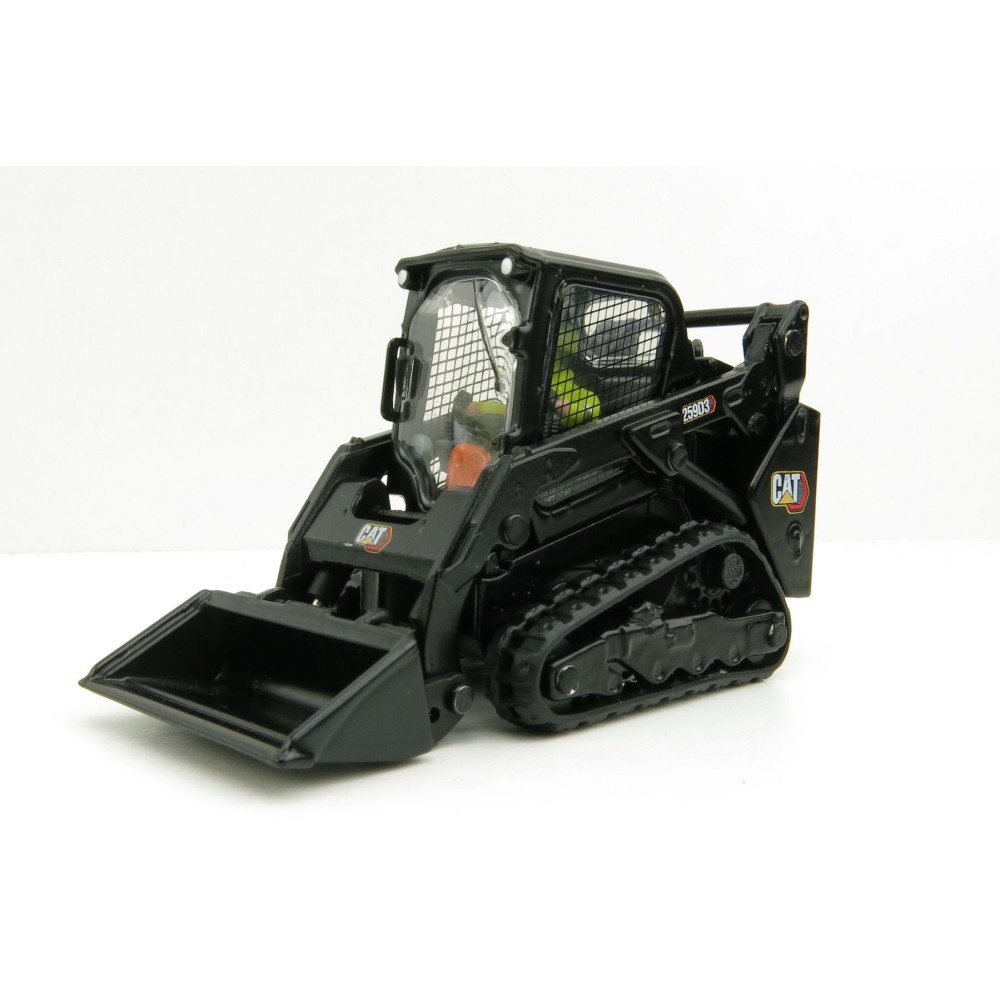 Diecast Masters 85677 BK - Caterpillar Cat 259 D3 Compact Track Loader Black New 2022 - Scale 1:50