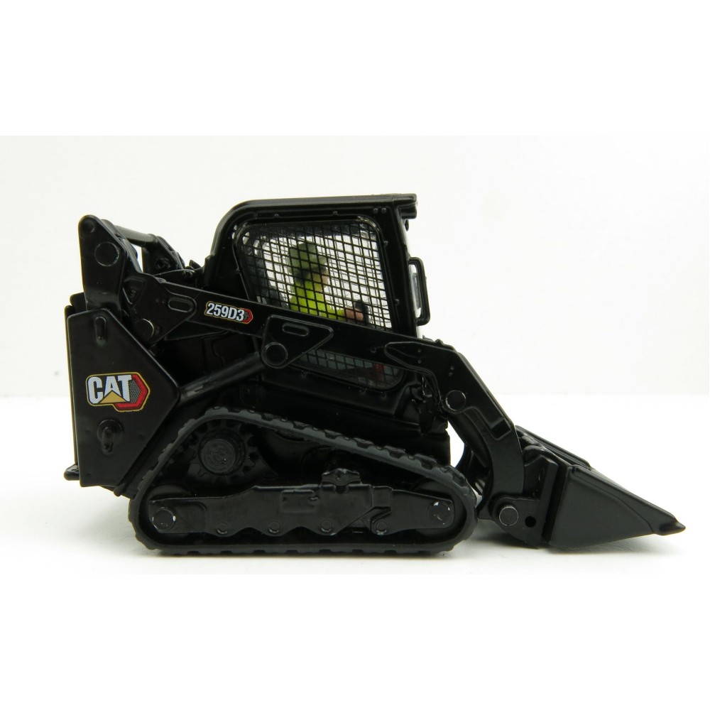 Diecast Masters 85677 BK - Caterpillar Cat 259 D3 Compact Track Loader Black New 2022 - Scale 1:50