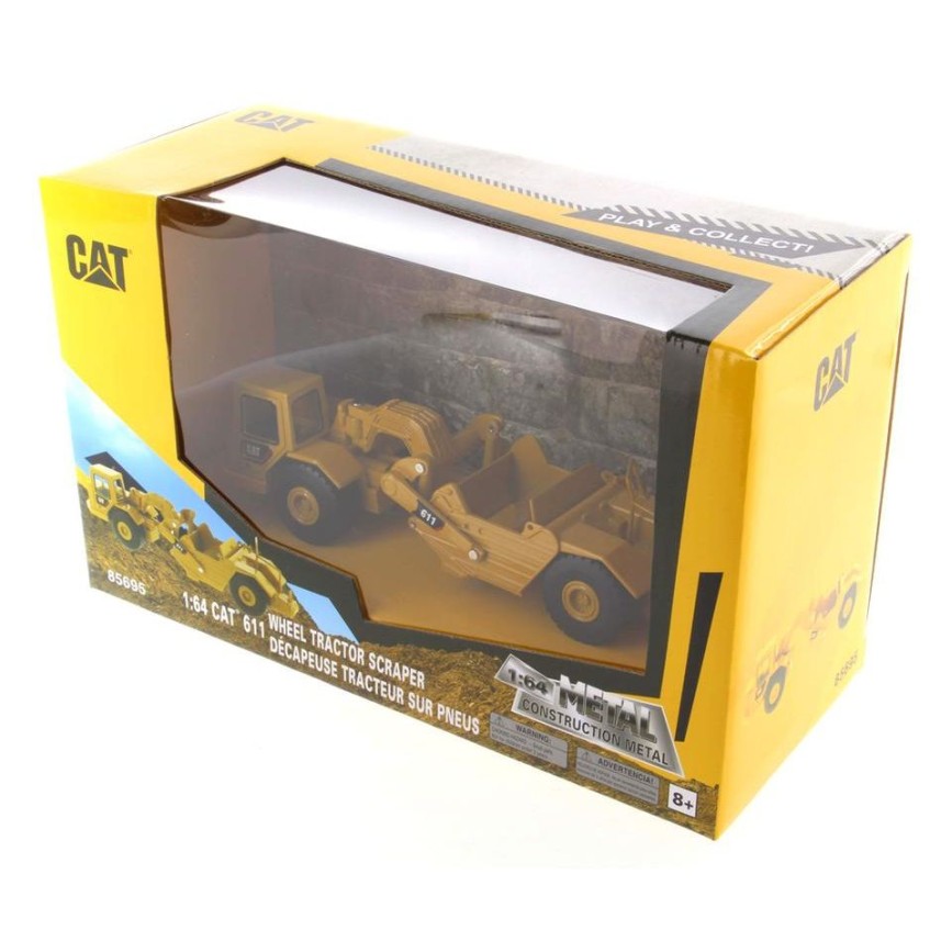 Diecast Masters 85695 - Caterpillar CAT 611 Wheel Tractor Scraper - Scale 1:64