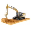 Diecast Masters 85701 - Caterpillar Cat Diecast Weathered 320F L Excavator - Scale 1:50