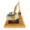 Diecast Masters 85701 - Caterpillar Cat Diecast Weathered 320F L Excavator - Scale 1:50