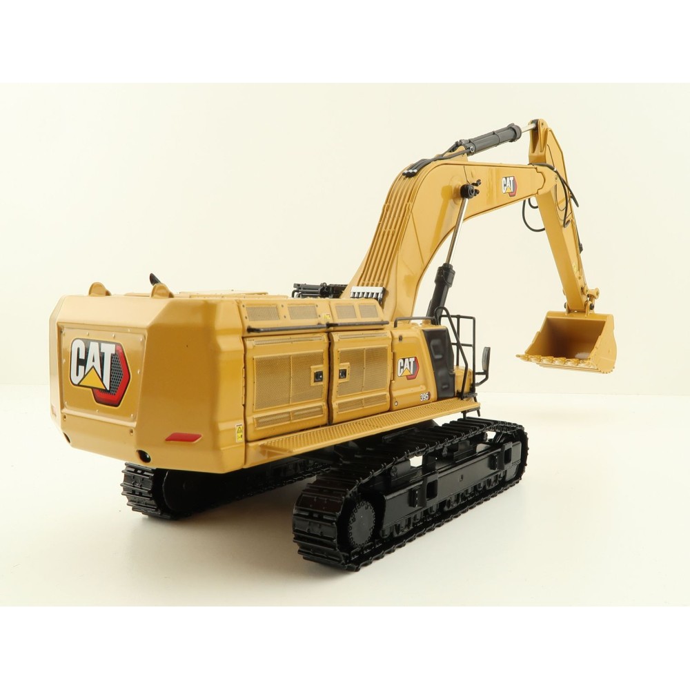 Diecast Masters 85709 - Caterpillar CAT 395 GP Large Hydraulic Excavator & 2 Work Tools - Scale 1:50 
