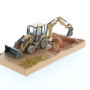 Diecast Masters 85755 - Caterpillar CAT 420F2 Backhoe Loader Weathered Series - Scale 1:50