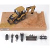 Diecast Masters 85755 - Caterpillar CAT 420F2 Backhoe Loader Weathered Series - Scale 1:50