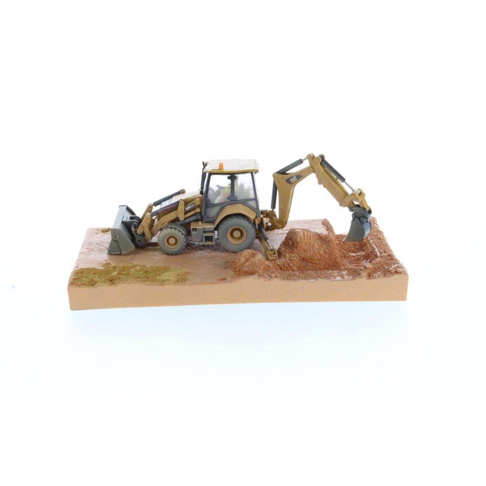 Diecast Masters 85755 - Caterpillar CAT 420F2 Backhoe Loader Weathered Series - Scale 1:50