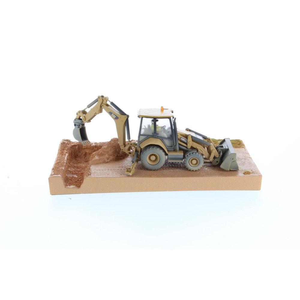 Diecast Masters 85755 - Caterpillar CAT 420F2 Backhoe Loader Weathered Series - Scale 1:50