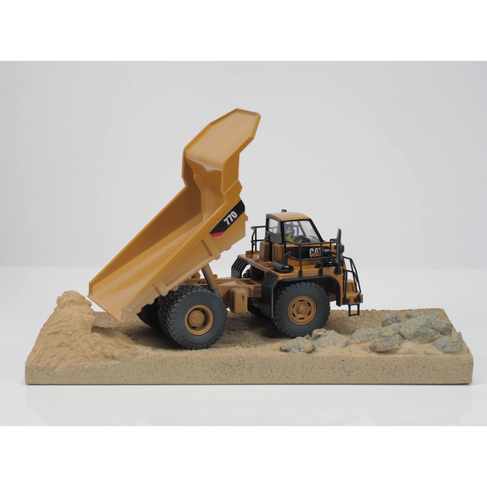 Diecast Masters 85756 - Caterpillar CAT 770 Off-Highway Truck Weathered Series - Scale 1:50