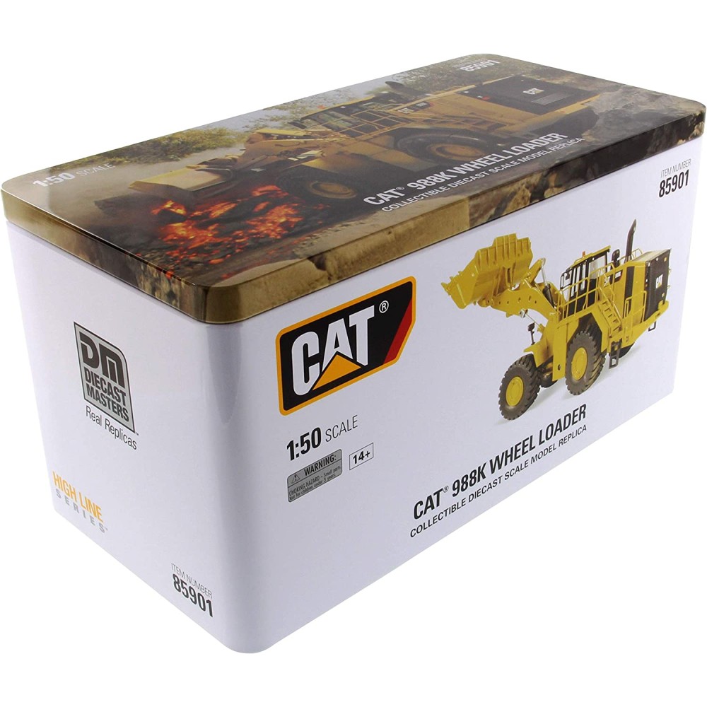 Diecast Masters 85901 - Caterpillar CAT 988K Four Wheel Loader High Line - Scale 1:50
