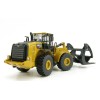 Diecast Masters 85950 - Caterpillar CAT 972M Wheel Loader with Log Forks Forrestry - Scale 1:87