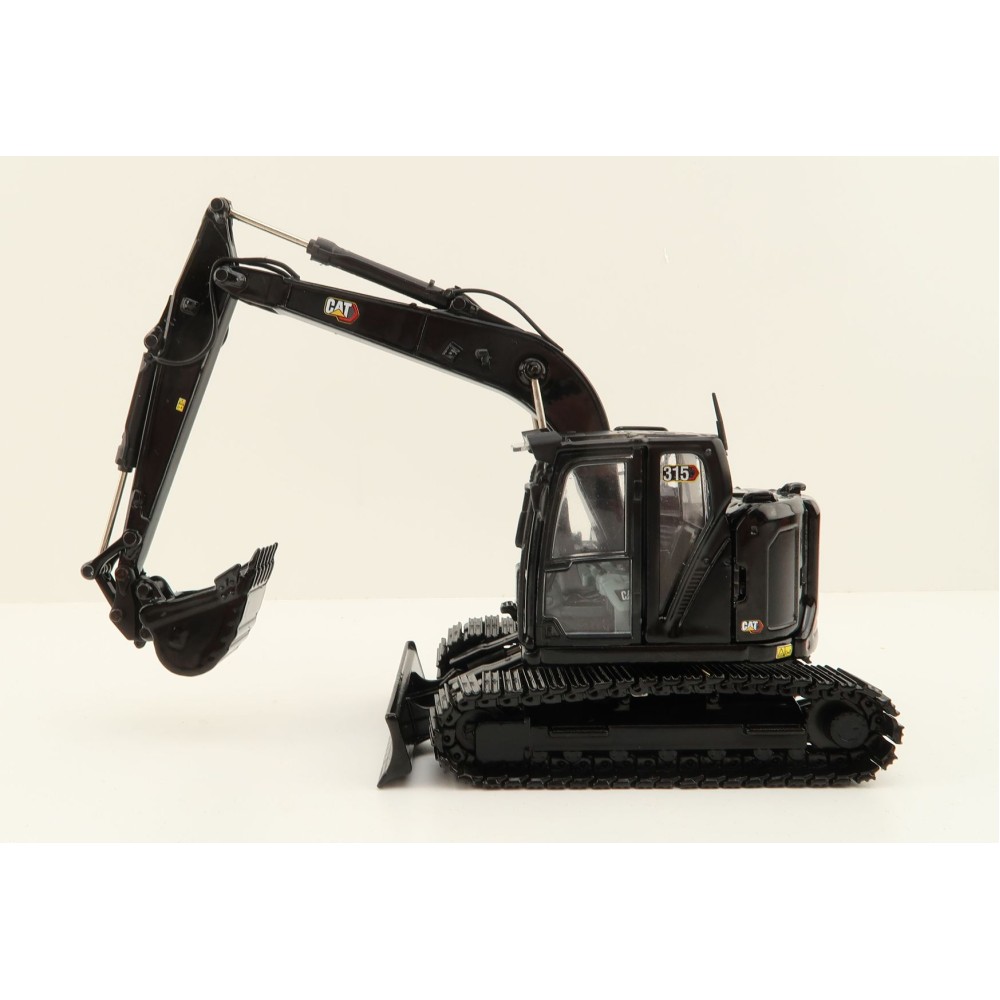 Diecast Masters 85957BK - Black Edition Caterpillar CAT 315 Small Hydraulic Excavator High Line - Scale 1:50