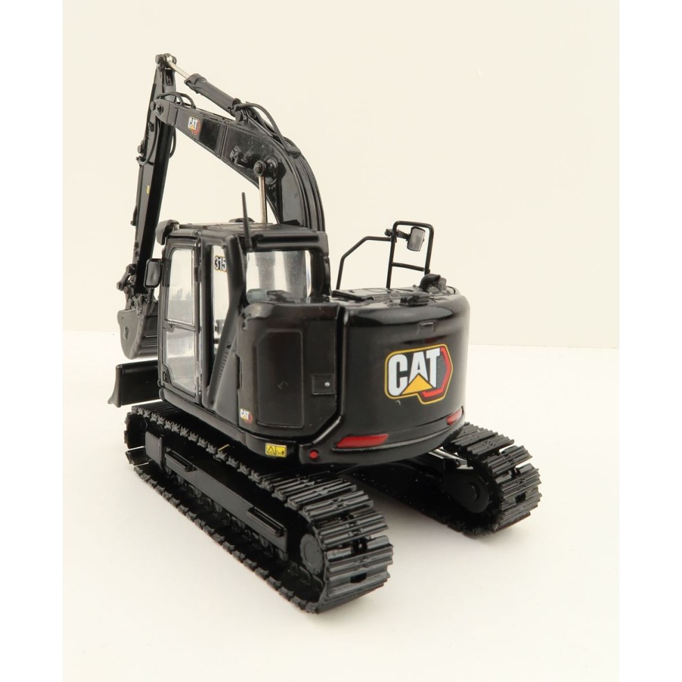 Diecast Masters 85957BK - Black Edition Caterpillar CAT 315 Small Hydraulic Excavator High Line - Scale 1:50