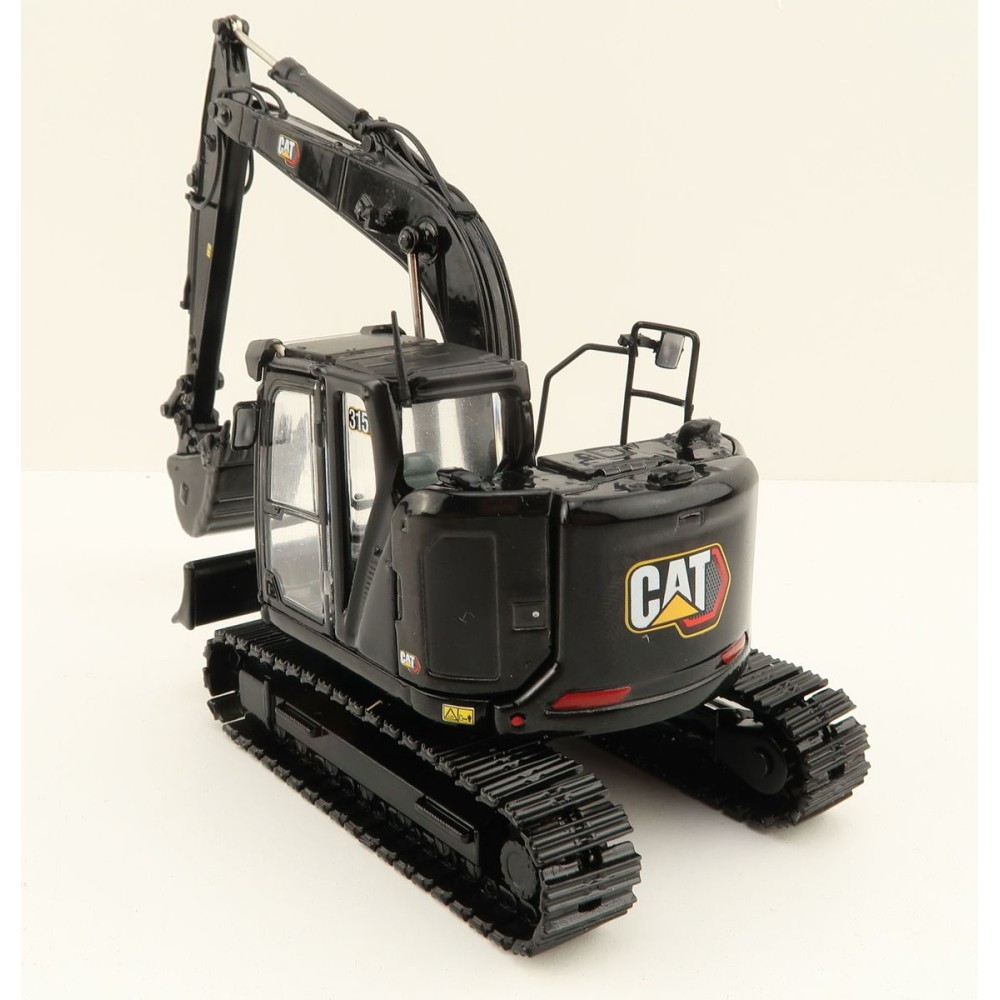 Diecast Masters 85957BK - Black Edition Caterpillar CAT 315 Small Hydraulic Excavator High Line - Scale 1:50