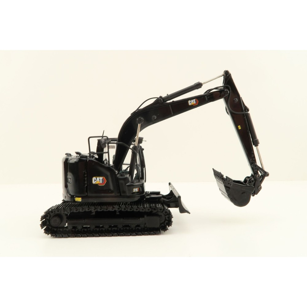 Diecast Masters 85957BK - Black Edition Caterpillar CAT 315 Small Hydraulic Excavator High Line - Scale 1:50