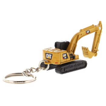 Diecast Masters 85981 - Caterpillar Cat Micro 320 Hydraulic Excavator Key Chain Ring 