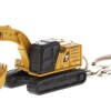 Diecast Masters 85981 - Caterpillar Cat Micro 320 Hydraulic Excavator Key Chain Ring 