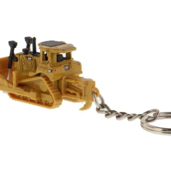 Diecast Masters 85984 - Caterpillar Cat Micro D8T Track-Type Tractor Dozer Key Chain Ring