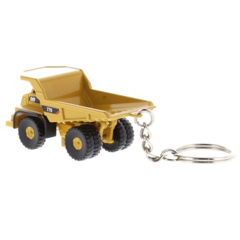Diecast Masters 85985 - Caterpillar CAT Micro 770 Off-Highway Mining Dump Truck Key Chain Ring