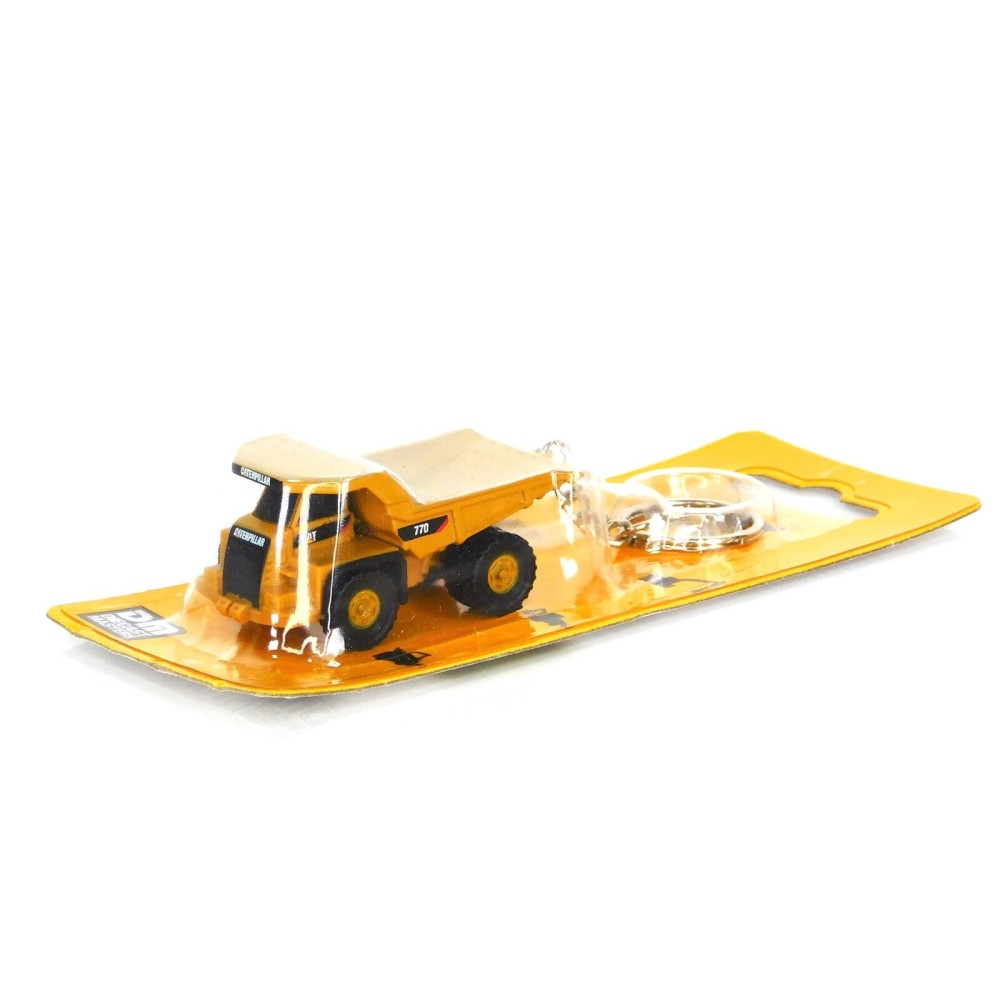 Diecast Masters 85985 - Caterpillar CAT Micro 770 Off-Highway Mining Dump Truck Key Chain Ring