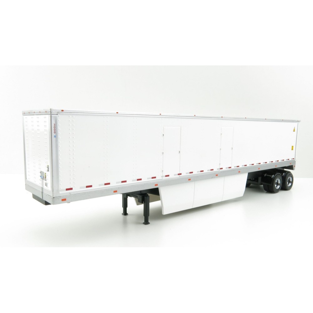 Diecast Masters 91021 - US 53' Dry Cargo Van Trailer White - Scale 1:50