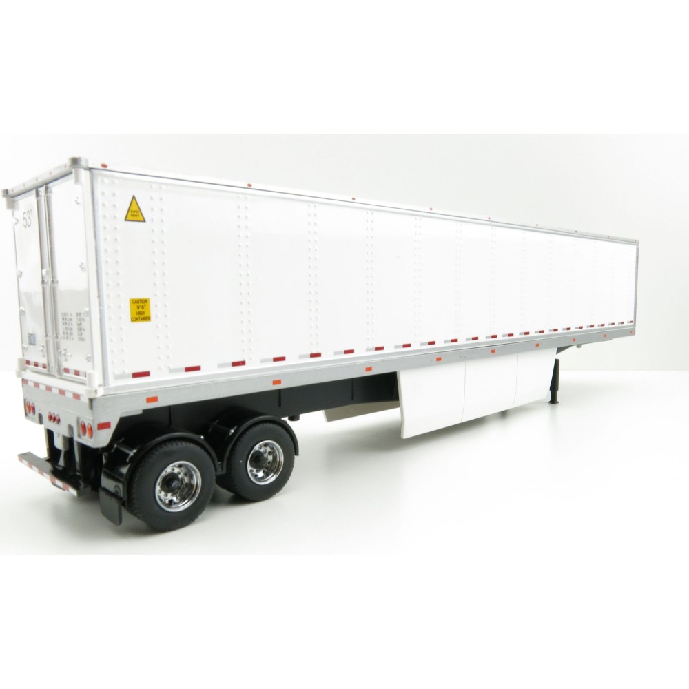 Diecast Masters 91021 - US 53' Dry Cargo Van Trailer White - Scale 1:50