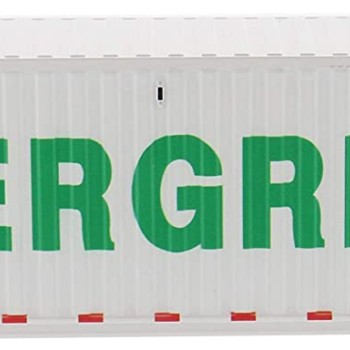 Diecast Masters 91028A - 40 ft Refrigerated Shipping Container EverGreen - Scale 1:50