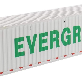 Diecast Masters 91028A - 40 ft Refrigerated Shipping Container EverGreen - Scale 1:50