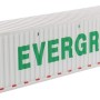 Diecast Masters 91028A - 40 ft Refrigerated Shipping Container EverGreen - Scale 1:50