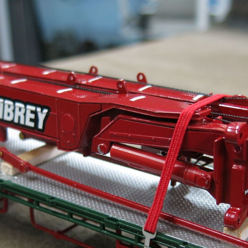 Drake Collectibles ZLOAD2 - Liebherr 1350-6.1 Mobile Crane T-Y Jib Set Membreys - Scale 1:50